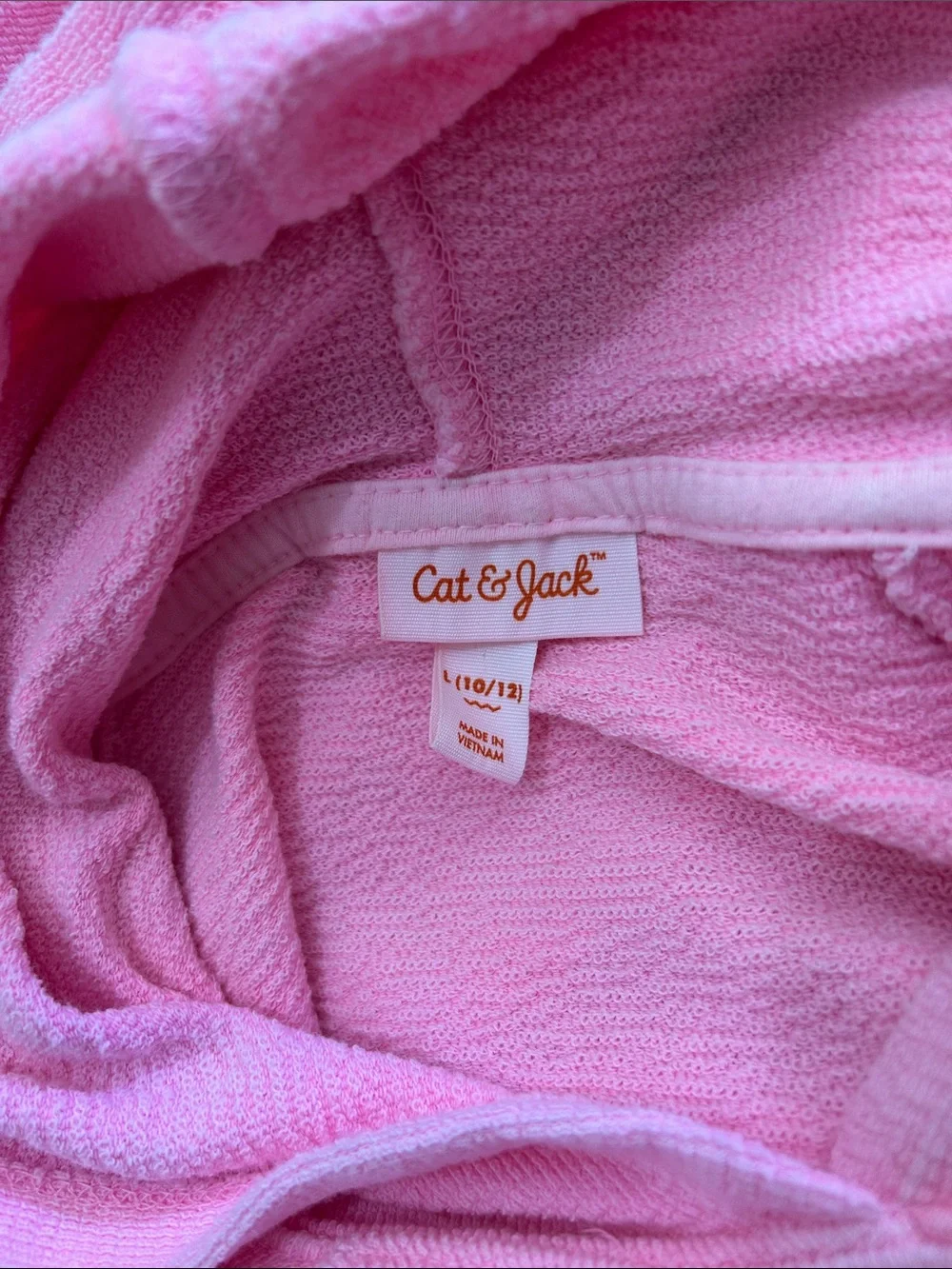 Pink Hooded Pullover